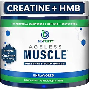 Ageless Muscle Builder - Creatine HMB Powder with Vitamin D3 & Betaine - Build & Preserve Natural... | Amazon (US)