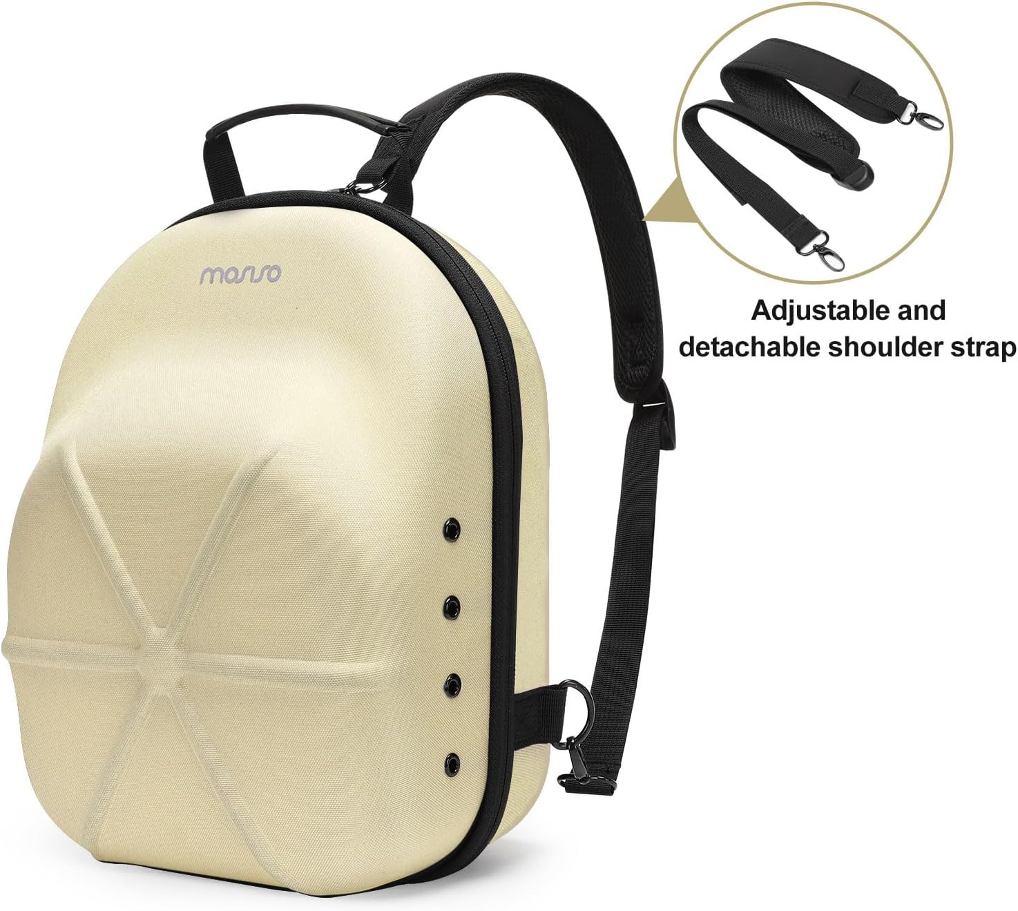 MOSISO Hard Carrying Hat Travel Case for Baseball Caps, Large Organizer Storage Bag for 7-8 Hats ... | Amazon (US)