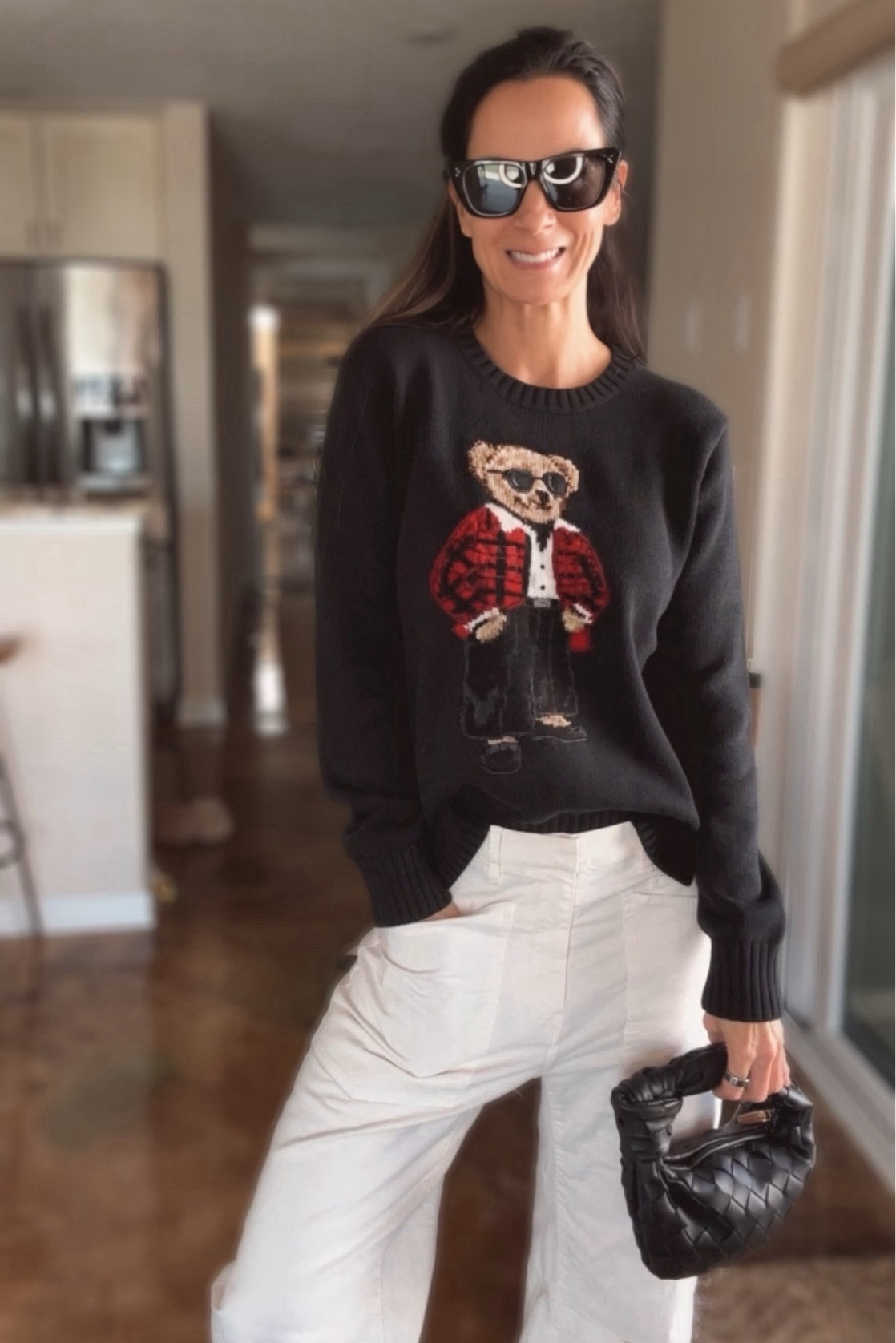 The cute little Polo Bear never gets old 🧸

Sweater: @poloralphlauren size M
Pants: @nililotan size 0
Shoes: @adidas 
Sunnies: @celine 
Bag: @newbottega 

🛍️Link in bio to shop - budget and designer!

#Fall #fallfashion #fallstyle #fashion #fashionblogger #fashionstyle #polo 
 #nicolecolee #musthave #crispwhite #trousers #workwear #workstyle #ralphlauren #nililotan #influencer #shop.LTK #Itkit #horseshoe #fallpant #itpant #gauchos #shoptabandeh #zara

Barrel jeans, barrel trousers, white trousers, gaucho trousers, power pants, parachute pants, fall trends, trends, fall style, crop shirt, outfit ideas, work wear outfit ideas, trousers, cargos, minimal style, white outfit, wear, minimal style, neutral chic, Nili Lotan, polo Ralph Lauren 

#LTKCyberWeek #LTKSeasonal #LTKGiftGuide