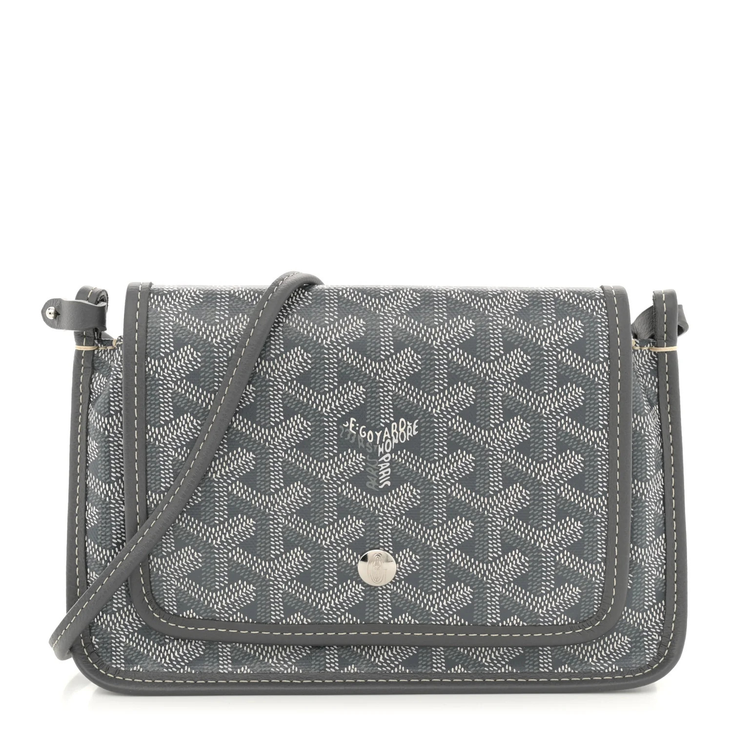 Goyardine Plumet Wallet Clutch Grey | FASHIONPHILE (US)
