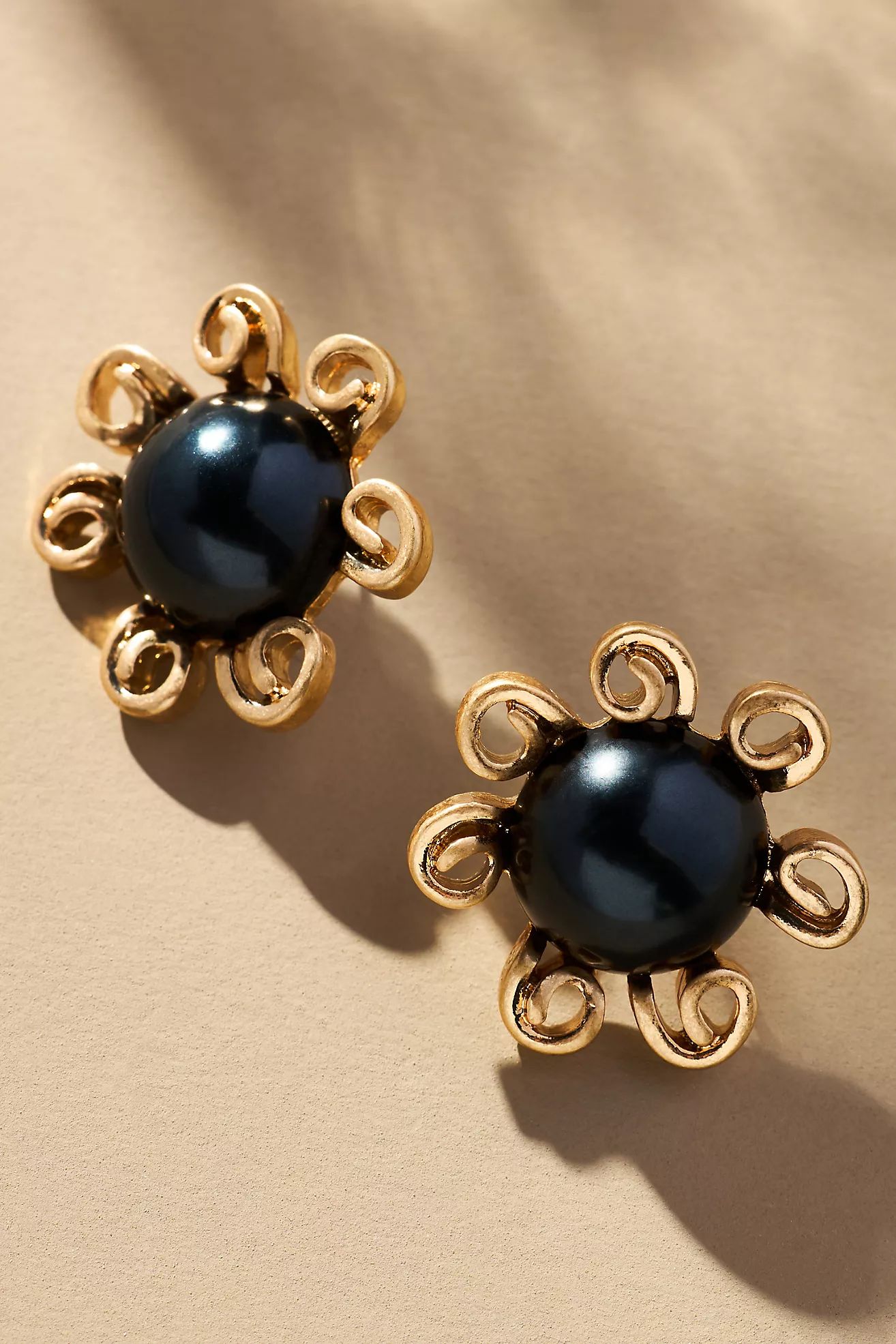 Flower Stone Post Earrings | Anthropologie (US)