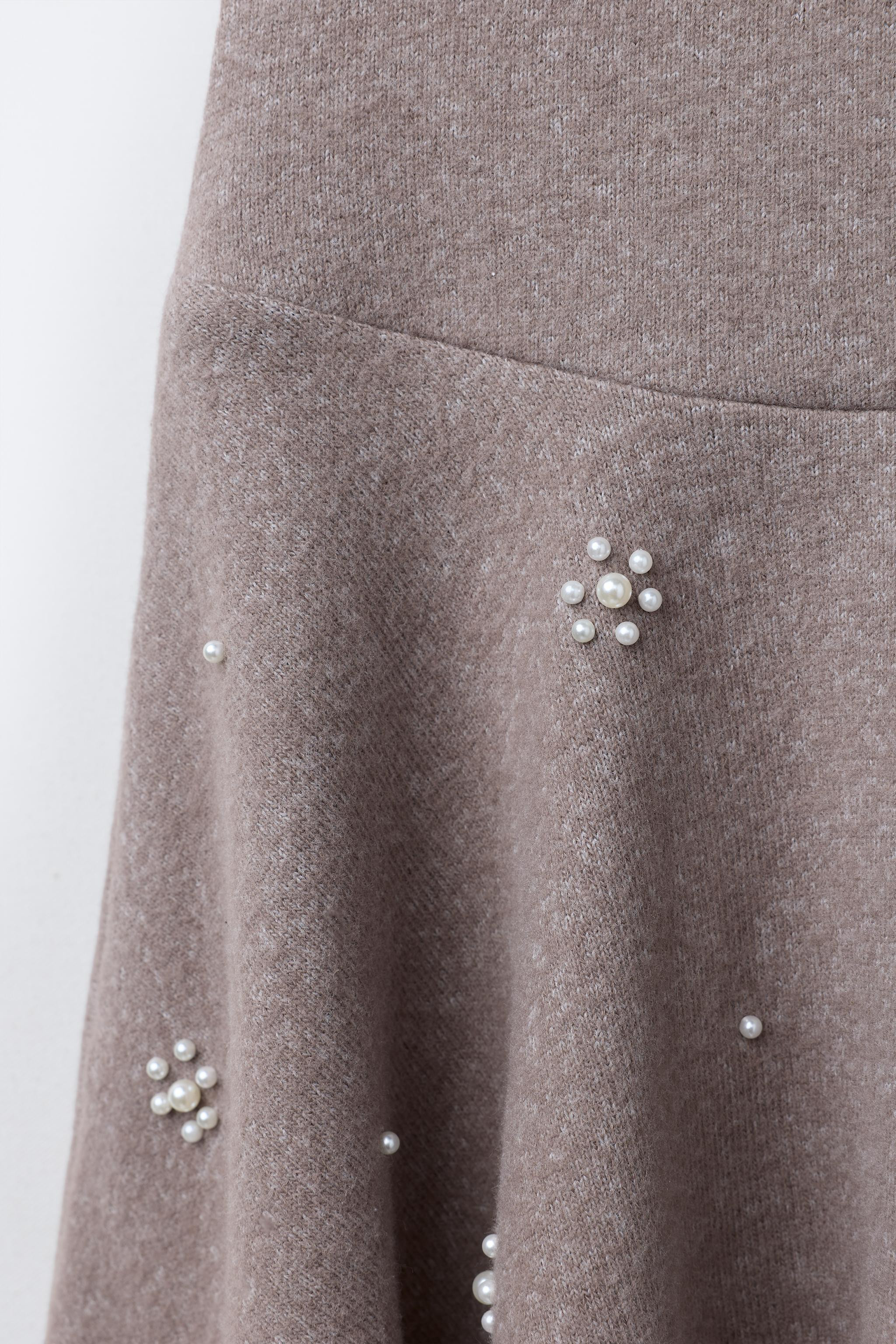 SOFT TOUCH PEARL SKIRT | Zara US