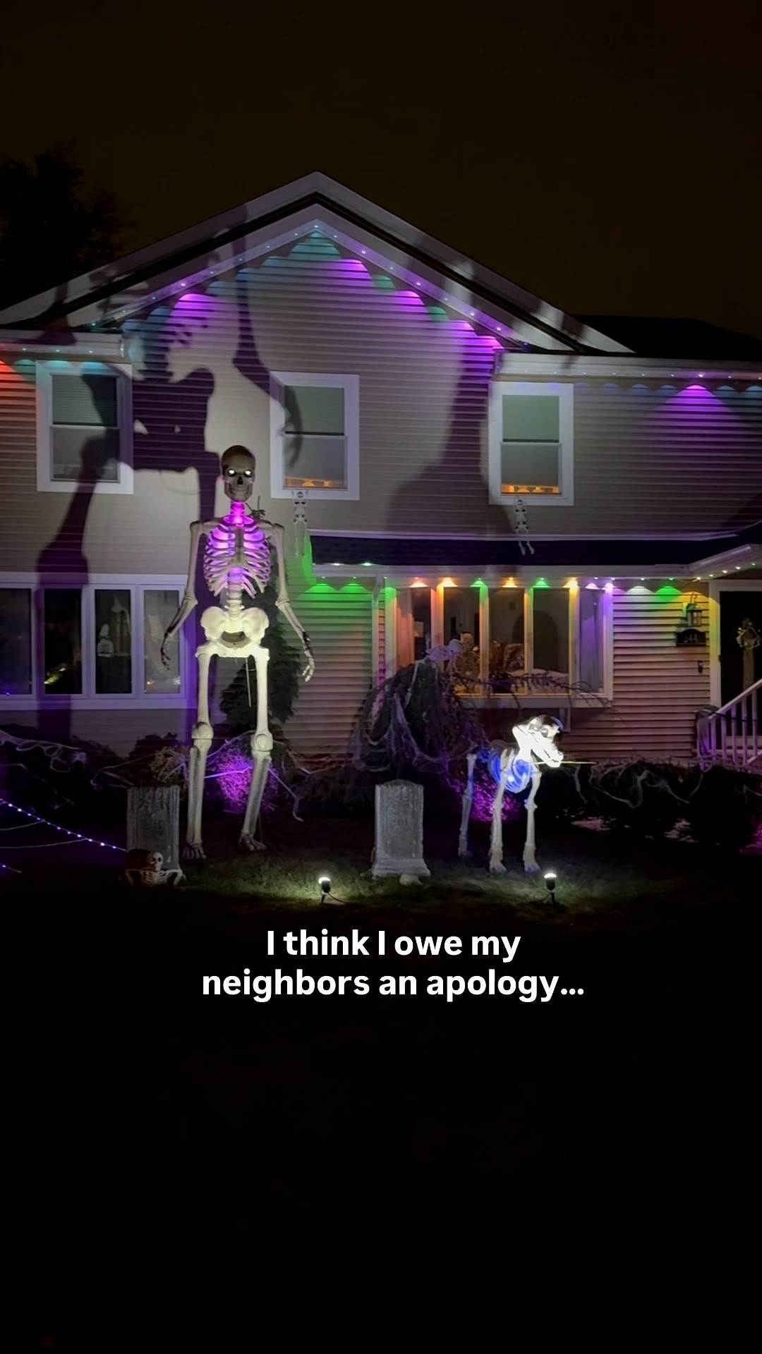 The lighting though ✨ #halloweendecor #halloween 

#LTKHalloween #LTKSeasonal #LTKHome