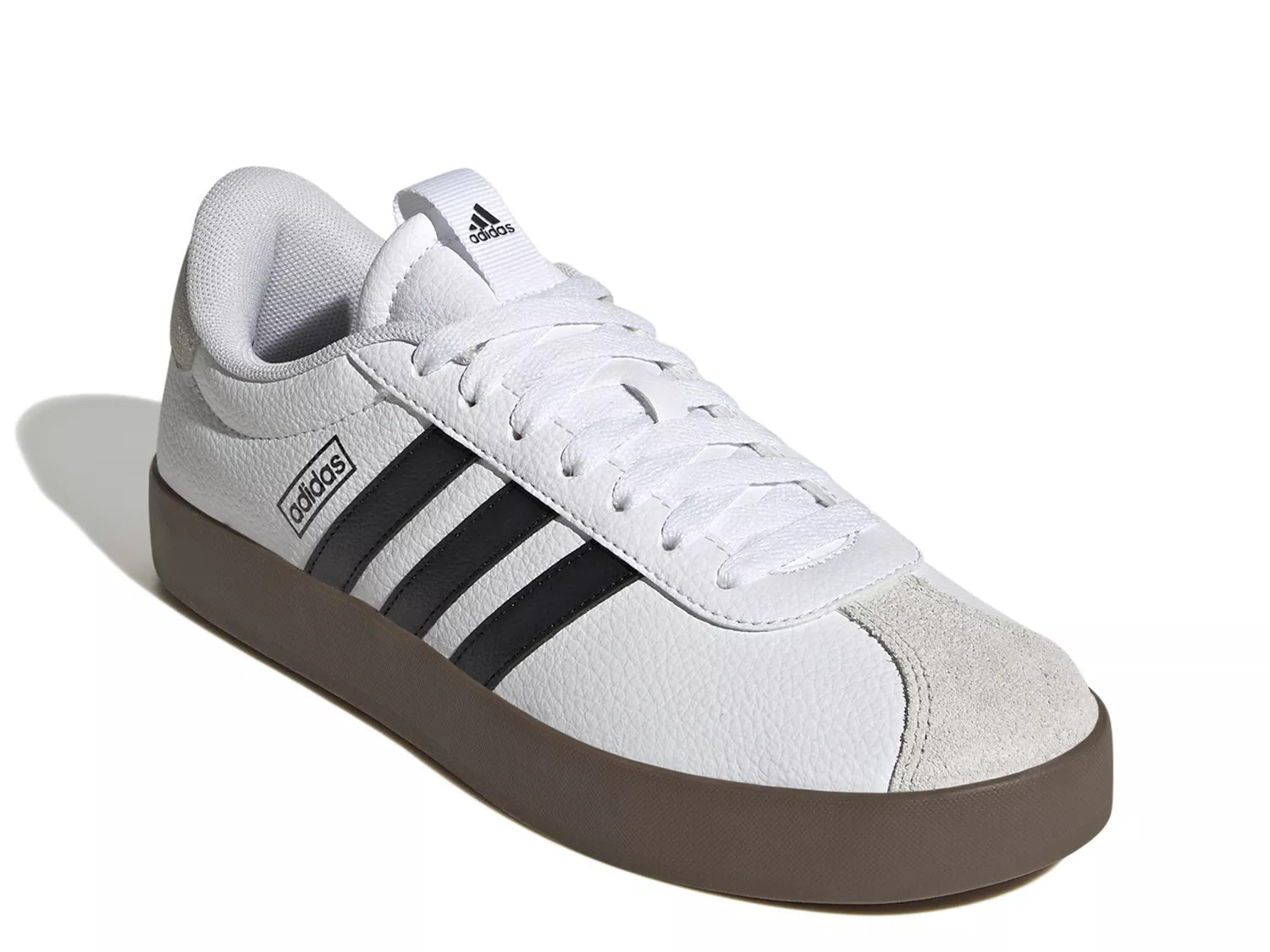 adidas VL Court 3.0 Sneaker | Women's | White/Black | Size 5 | Sneakers | DSW