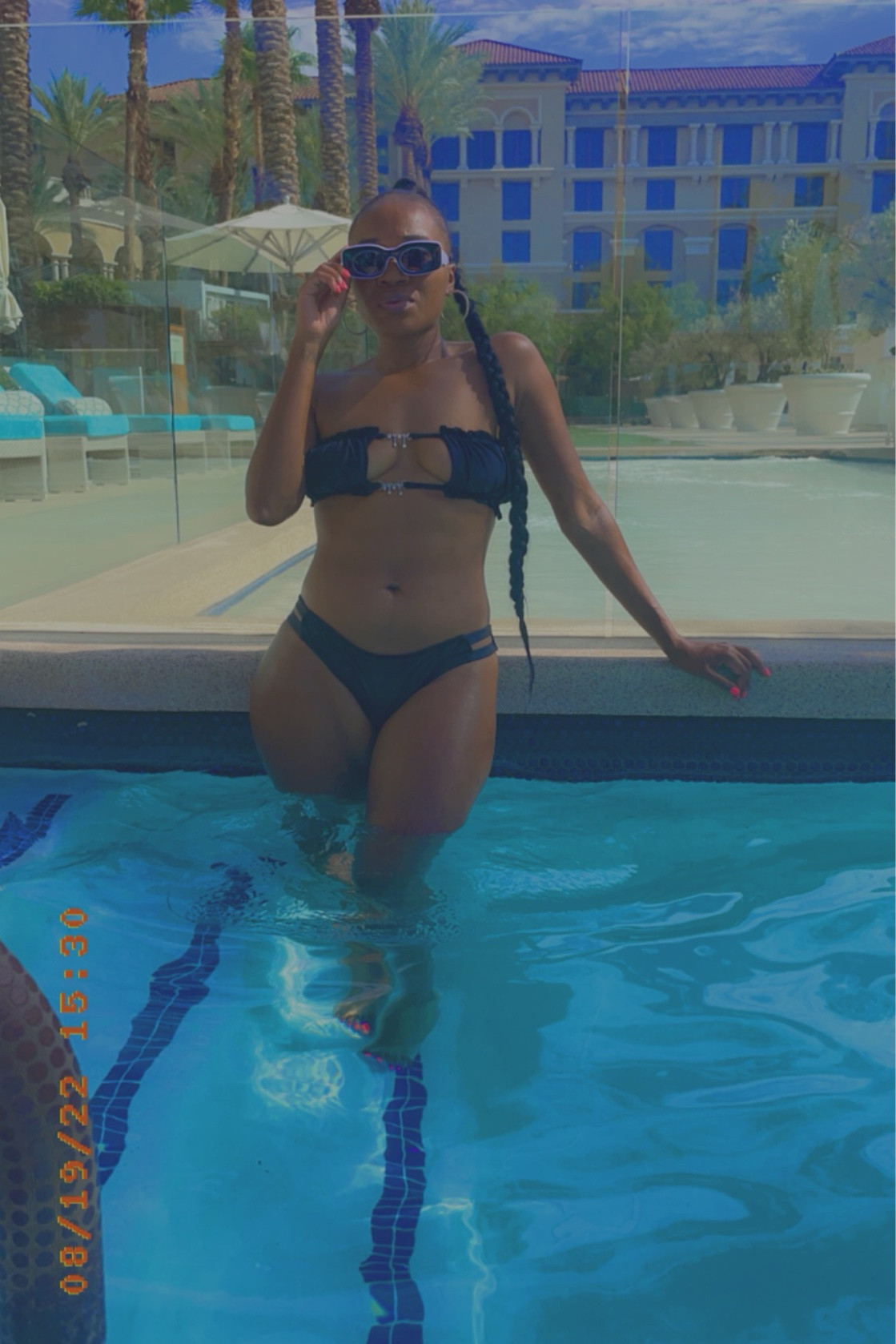 Amazon glasses 
SHEIN swimsuit 