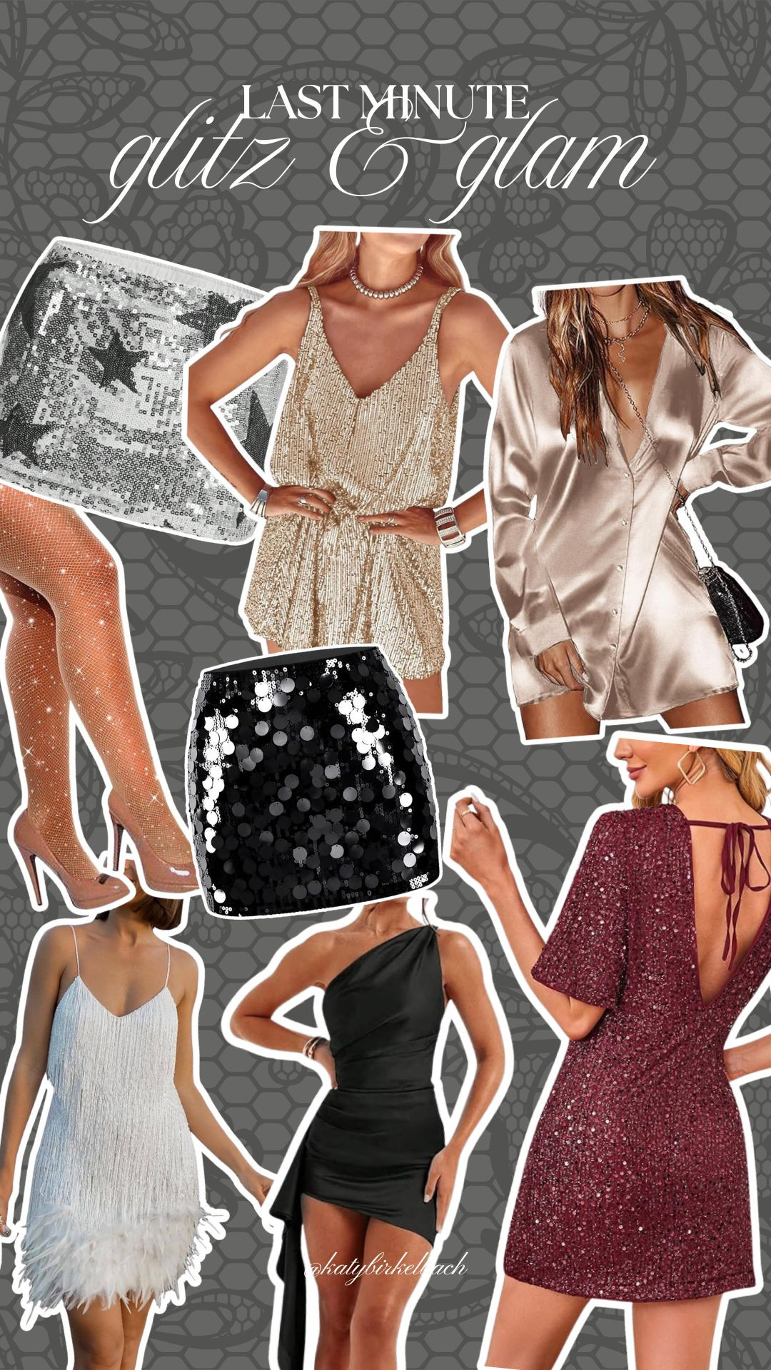 Looking for a last minute New Year outfit? These will make it to your front door before you step out for the night!

New Year outfit, party outfit, outfit idea, glitz and glam, New Year outfit inspo, holiday party 

 #LTKHoliday