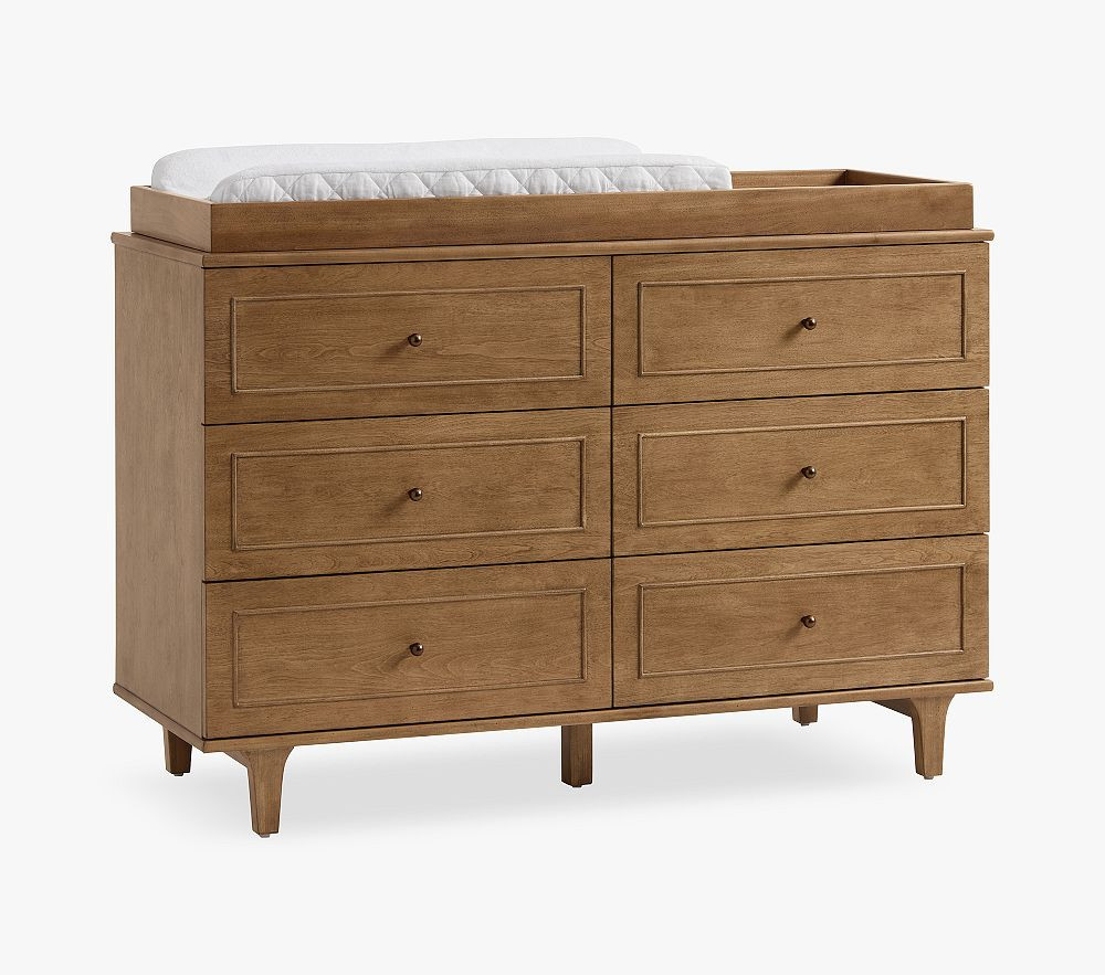 Dawson 6-Drawer Changing Table (51w x 20d") | Pottery Barn Kids