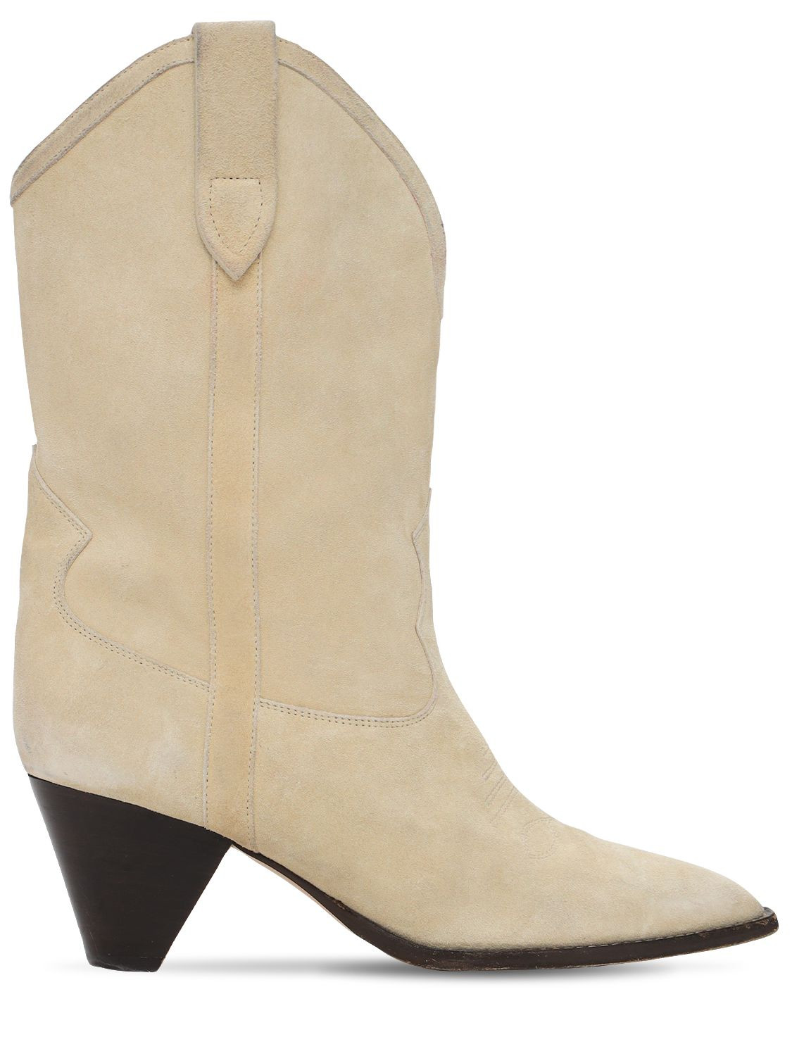 60mm Luliette Suede Boots | Luisaviaroma