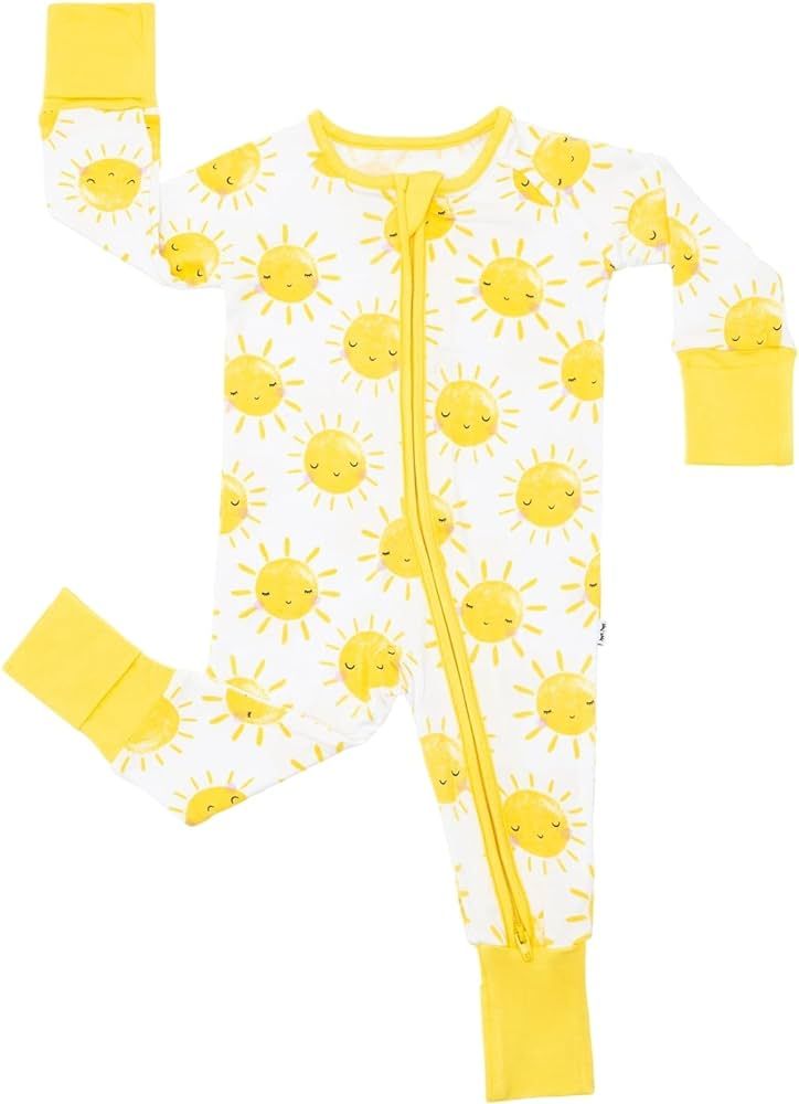 Little Sleepies Baby Pajama Unisex, Bamboo Viscose Zippy PJs, Sunshine, 3-6M | Amazon (US)