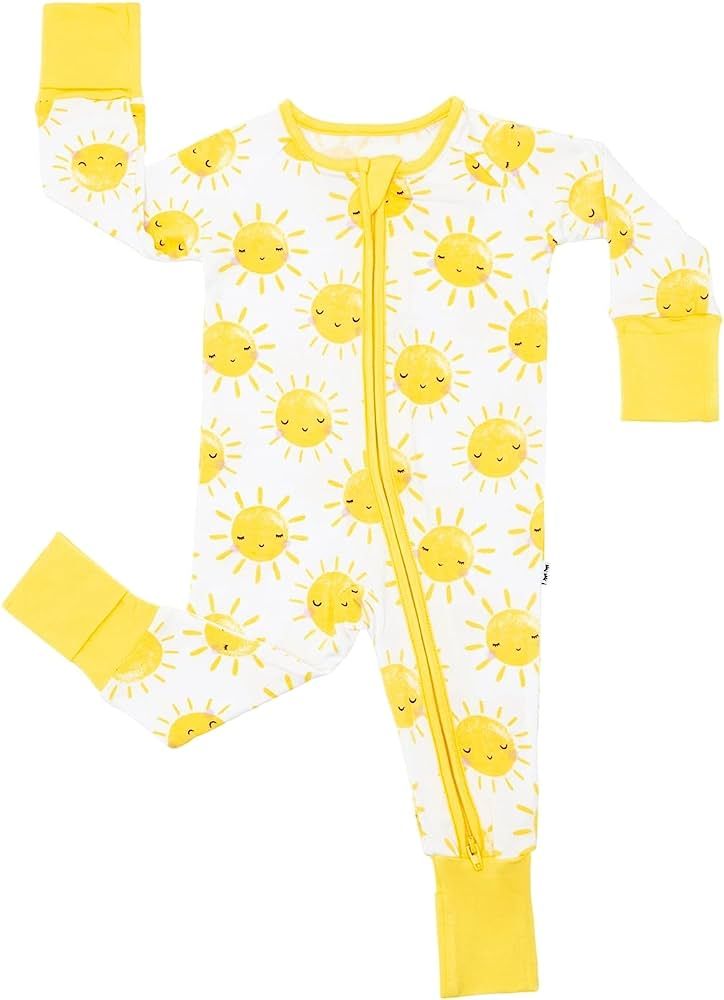 Little Sleepies Baby Pajama Unisex, Bamboo Viscose Zippy PJs, Sunshine, Preemie | Amazon (US)