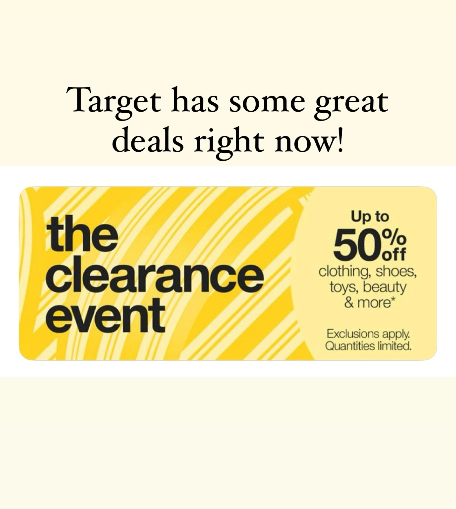 Get up to 50% off on select merchandise now at Target  

#LTKSaleAlert #LTKSeasonal #LTKHome