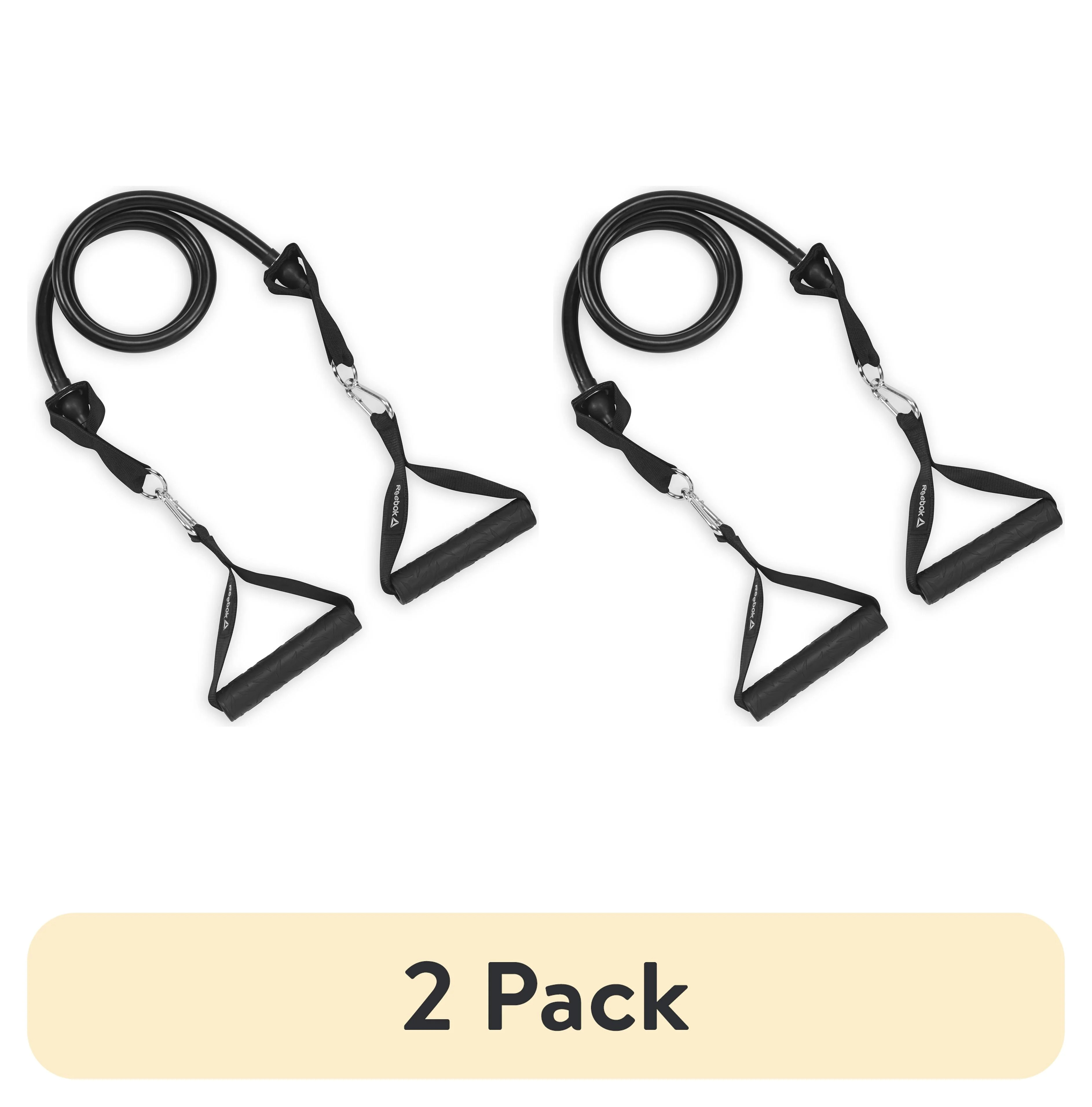 (2 pack) Reebok Delta Sure Grip Resistance Cord, Light Level - Ultra Heavy Level , Interchangeabl... | Walmart (US)