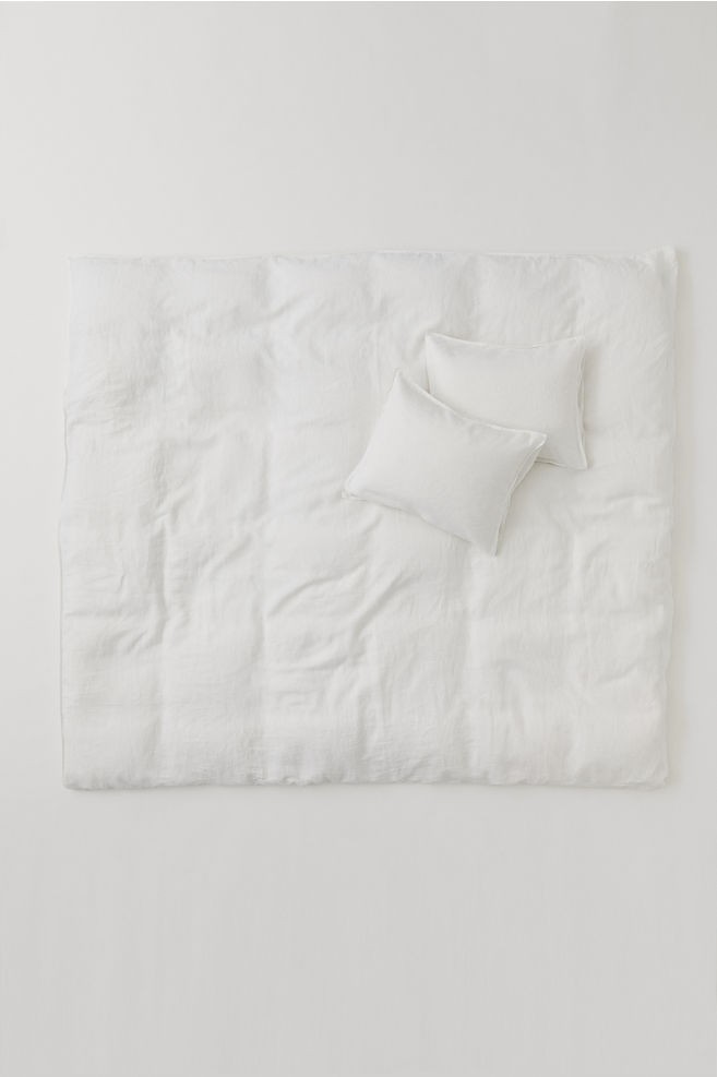 Washed Linen Duvet Cover Set | H&M (US + CA)