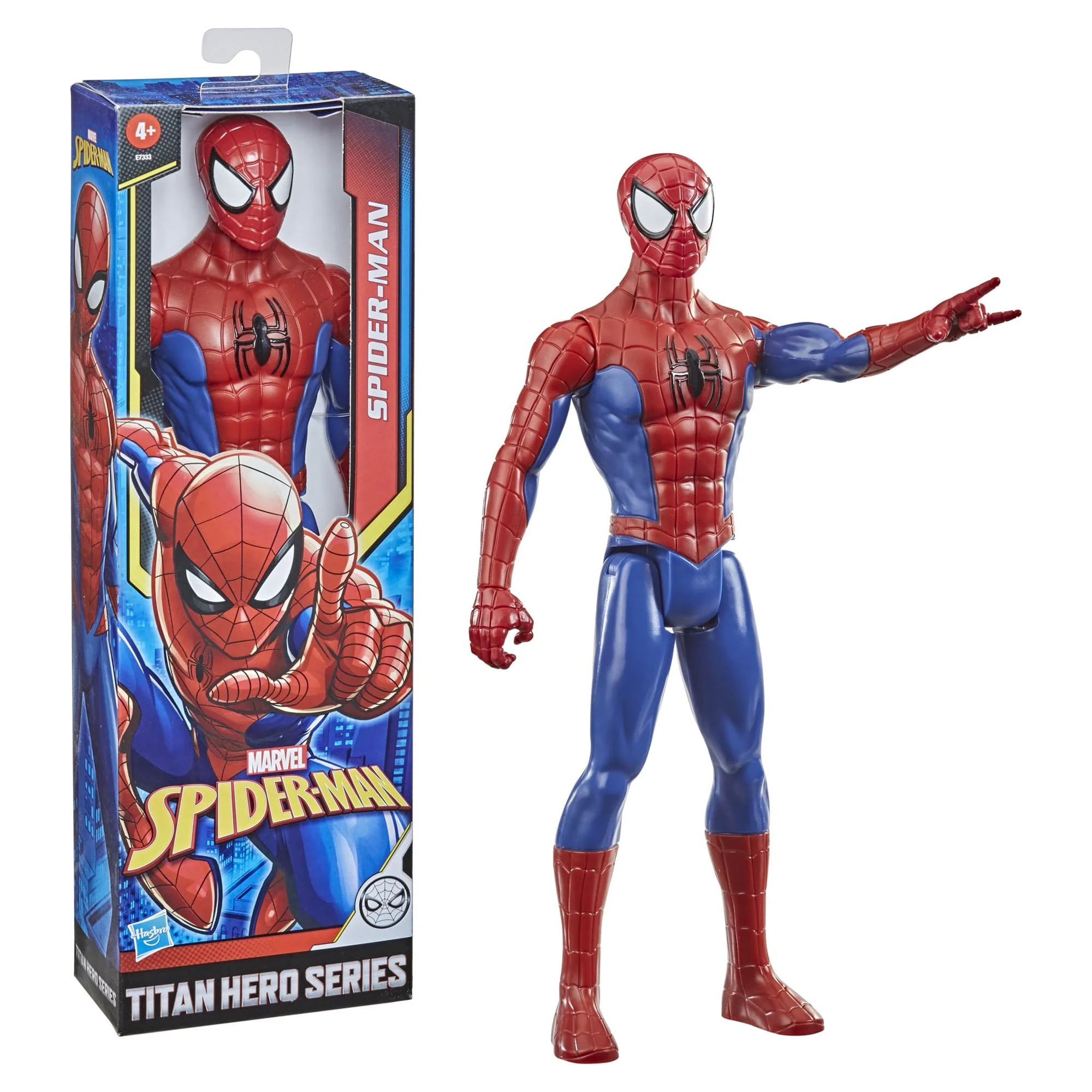 Marvel Spider-Man Titan Hero Series Spider-Man 12-Inch Super Hero | Walmart (US)