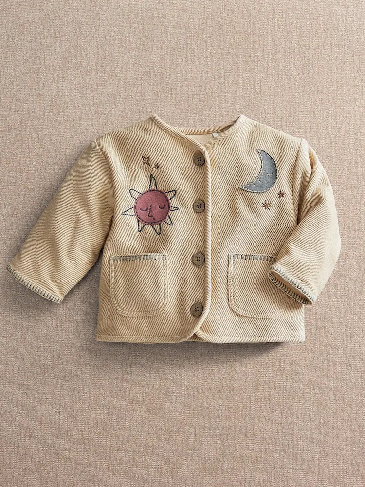 Mamas & Papas Cream Imagine Jacket | Next EU