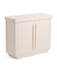 32in Scallop Top Two Door Cabinet | Marshalls