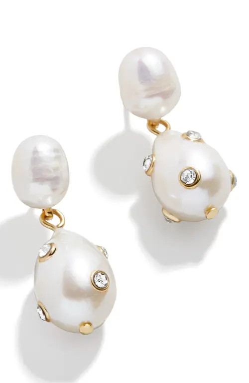 BaubleBar Mona Imitation Pearl Drop Earrings at Nordstrom | Nordstrom