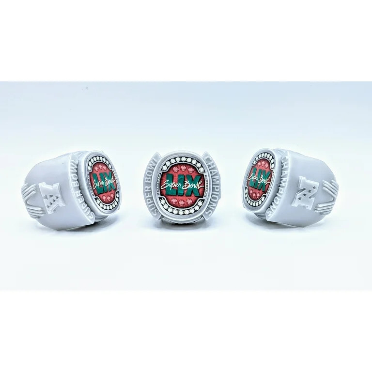 Superbowl Super Bowl LIX Football Cupcake Rings Toppers 24 Count | Walmart (US)