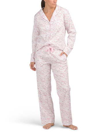 Cotton Dorset Floral Pajama Set | Clothing | Marshalls | Marshalls