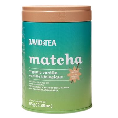 DAVIDsTEA Matcha Tin Organic Vanilla | Well.ca