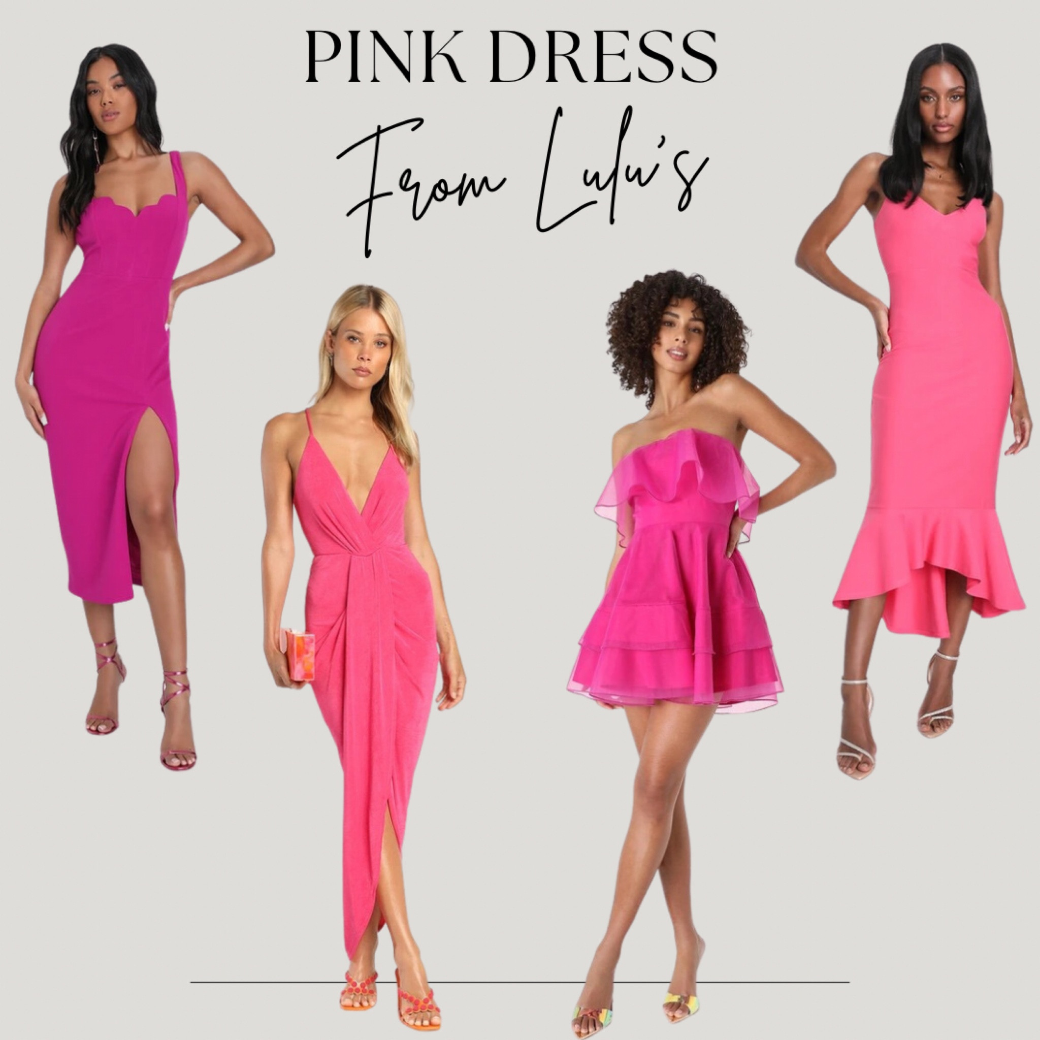 Pink dresses // special occasion dress // wedding guest dress // party dress // 

#LTKFind #LTKstyletip #LTKwedding