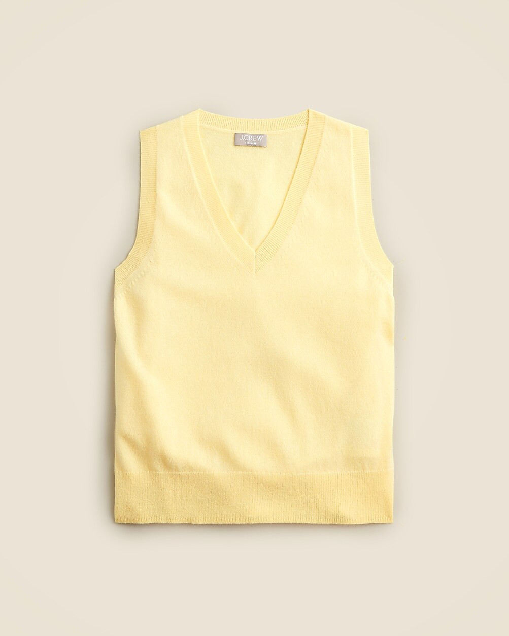 Cashmere V-neck sweater-vest | J. Crew US