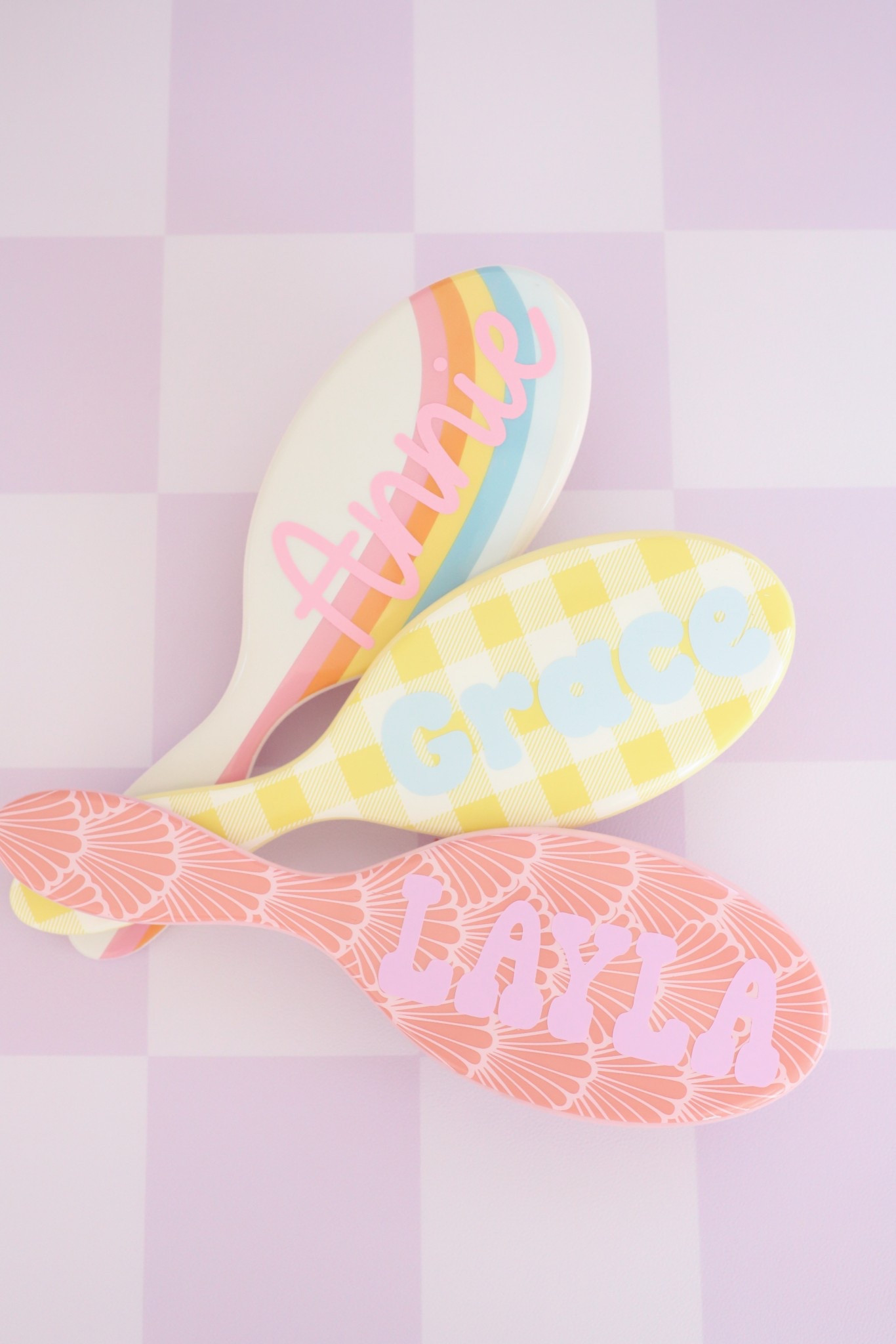 Here are the fonts I used on these adorable personalized hair brushes 

#LTKSeasonal #LTKHome #LTKParties