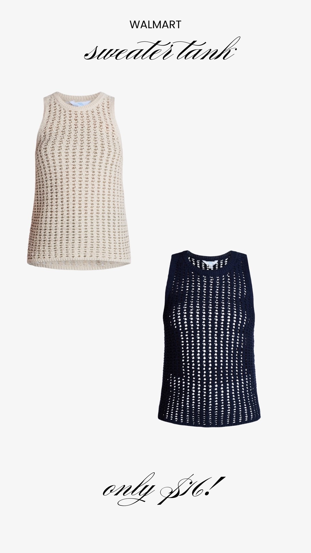 These sweater tanks are so fun! Would be perfect for a beach trip! 

#LTKSeasonal