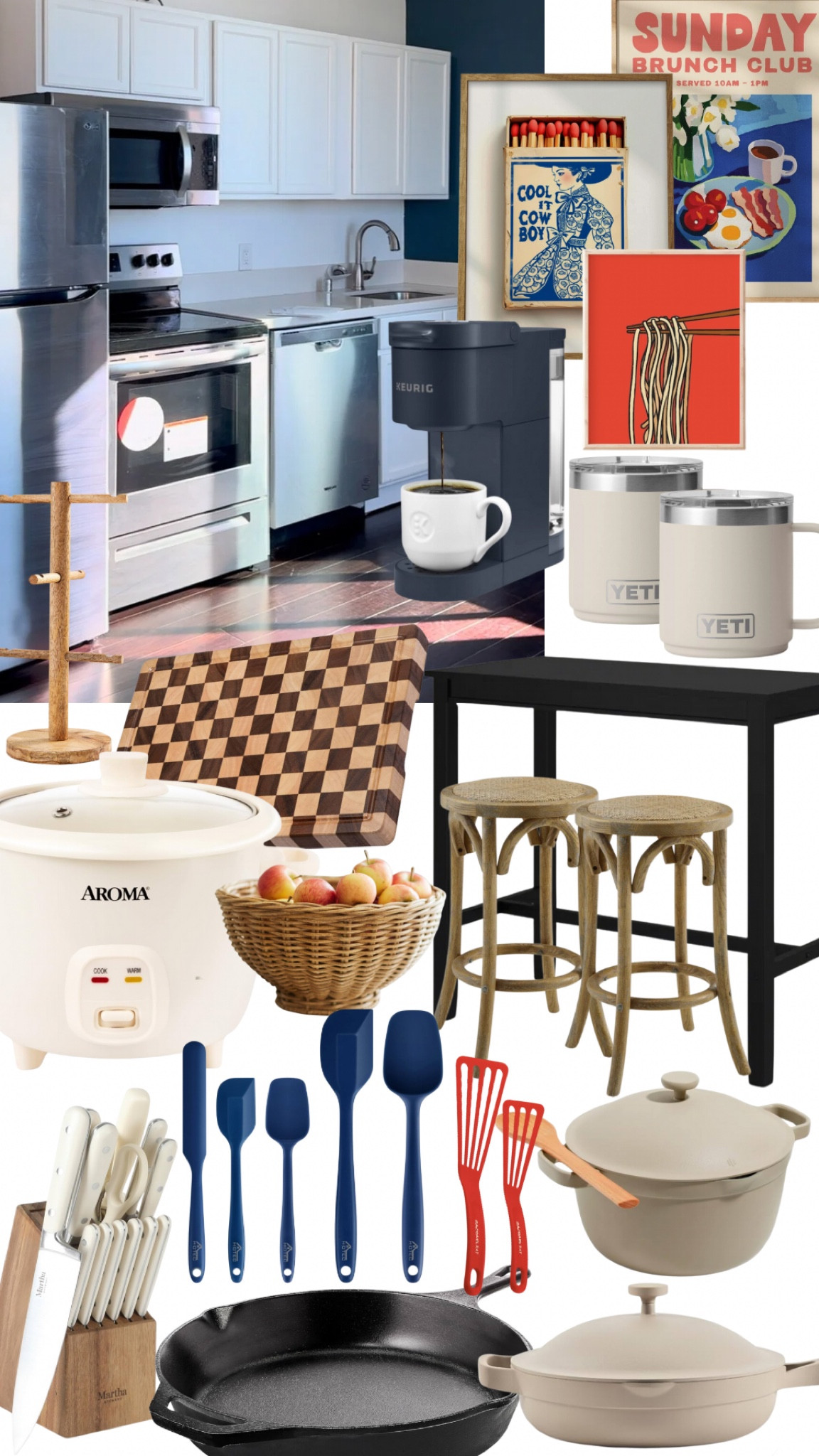 My son is moving next week so we had to come up with a plan with all his needs and wants for his new places. I shared a lot of my personal kitchen faves here. 

#LTKHome #LTKStyleTip #LTKGiftGuide