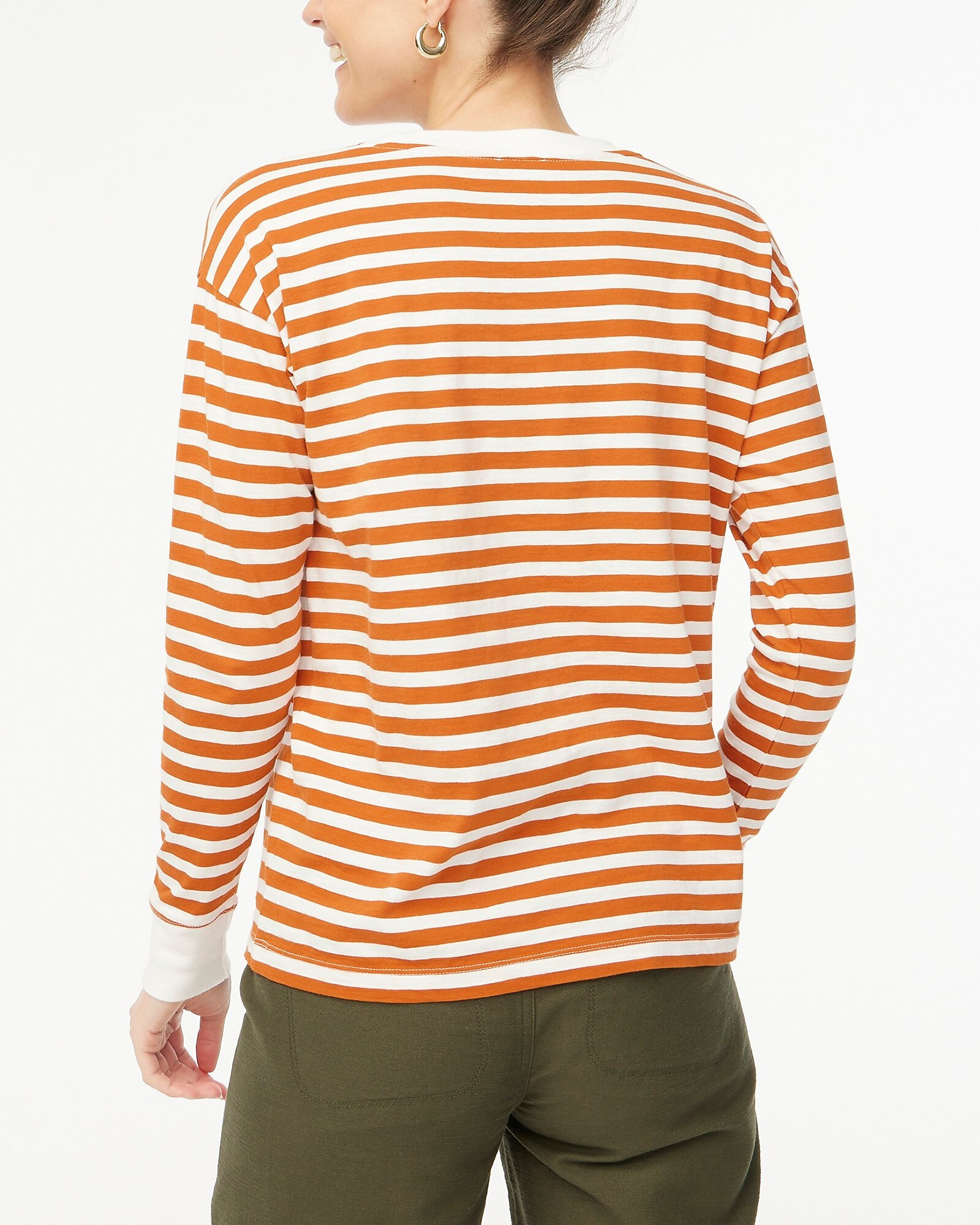 Long-sleeve striped tee | J.Crew Factory