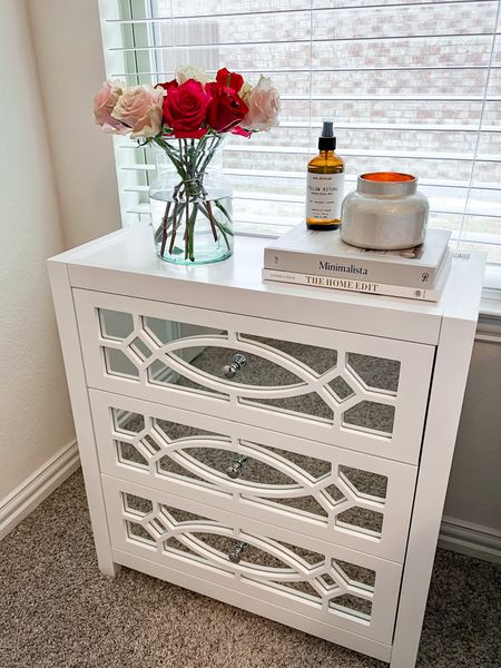 Bedroom refresh with our new nightstand. Such a perfect piece for just what I needed  

#LTKhome #LTKFind
