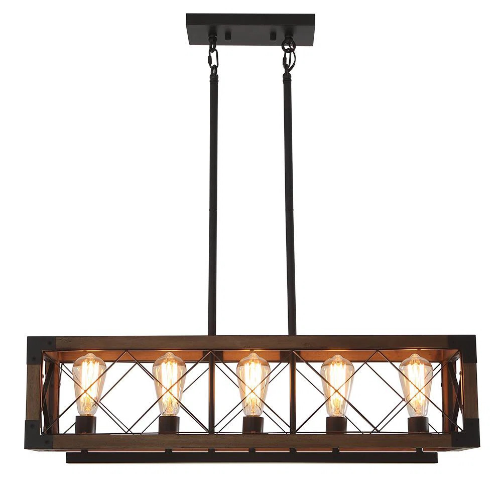 Gachette 5 - Light Dimmable Kitchen Island Chandelier | Wayfair North America