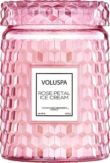 Rose Petal Ice Cream Large Jar Candle | Nordstrom