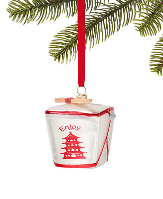 Holiday Lane East Meets West Chinese Take-Out Container Ornament Created for Macy's - Macy's | Macy's