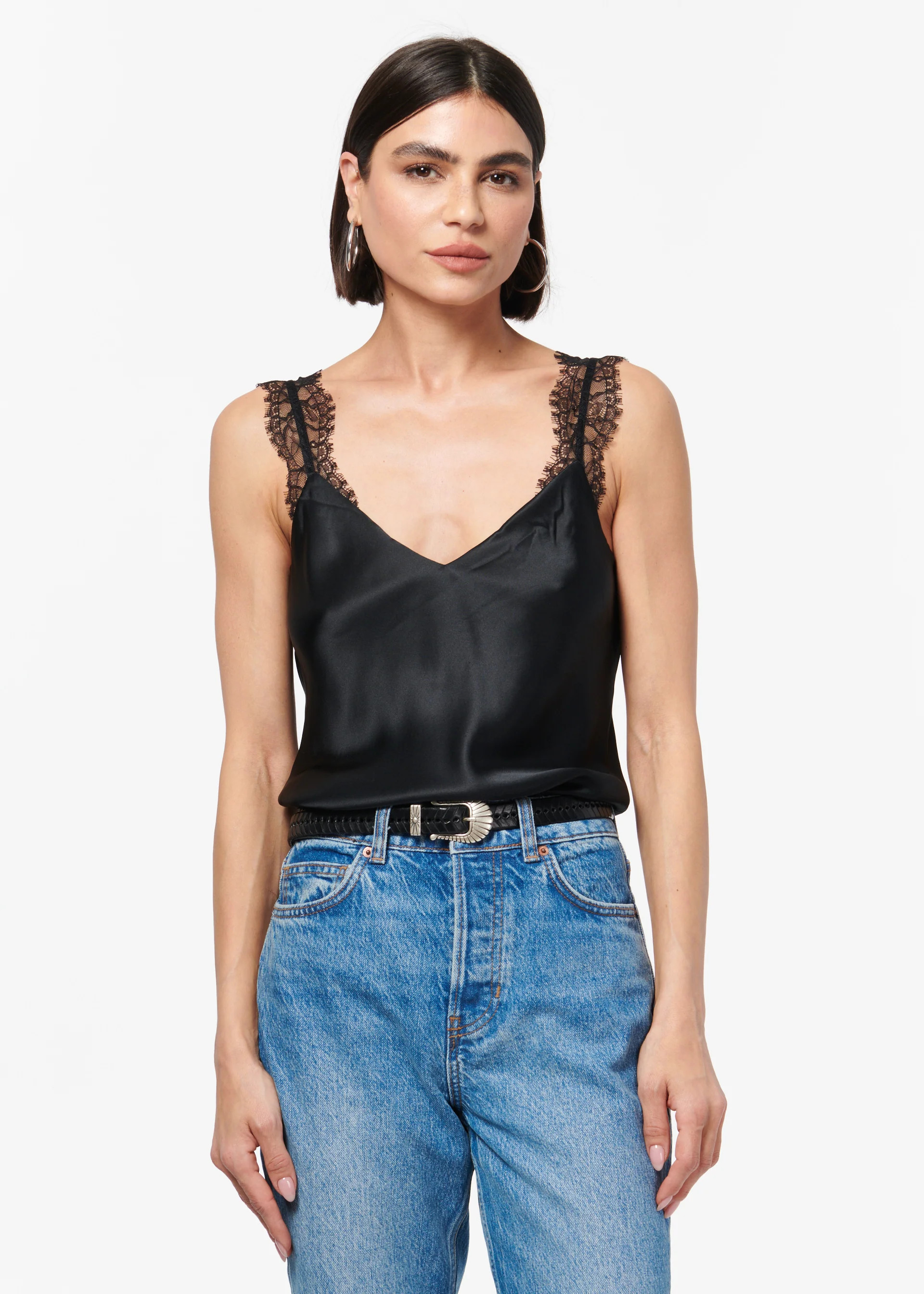 Marlo Camisole Black | CAMI NYC
