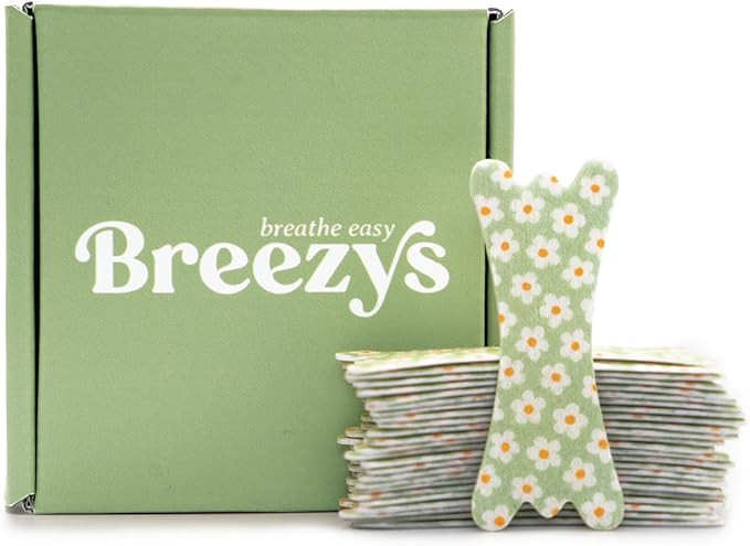 Breezys Nasal Strips – Extra Strength Nose Strips for Snoring, Sleep & Nasal Congestion Relief,... | Amazon (US)