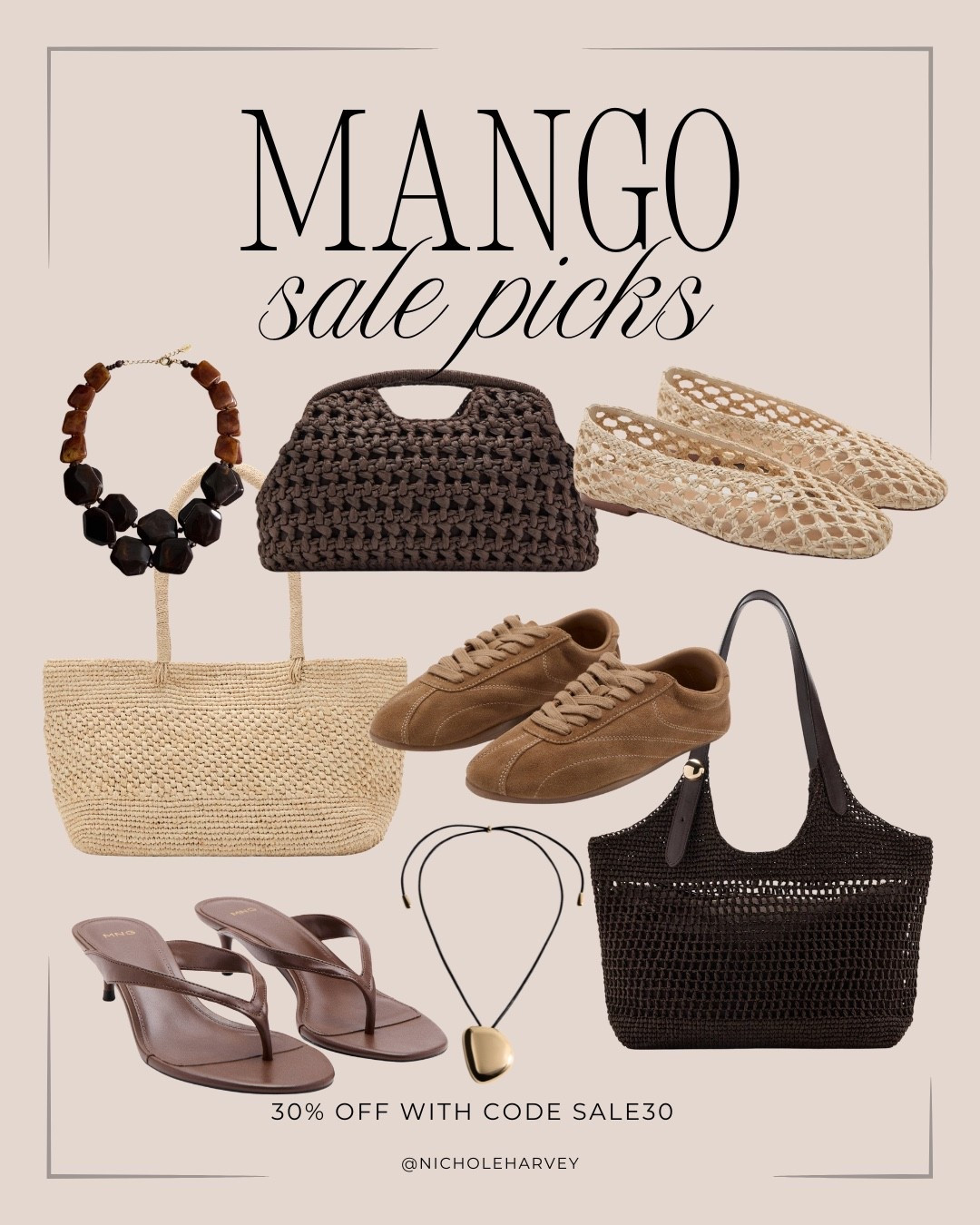 Mango sale picks! This is a sitewide sale-30% off with code SALE30

I have found some pieces that I loved so much! I would wear these so much for the summer. I especially love the neutral tones!

All items linked⬆️

#Itkcreator #Itkfinds #Itkwatchnow #mango #summersale
#mangosale #mangofriendsandfamilysale
#summeroutfits #summerstyle

#LTKootd #LTKSeasonal #LTKSaleAlert