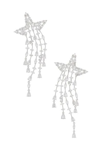 Nana Jacqueline Blanca Earrings in White from Revolve.com | Revolve Clothing (Global)