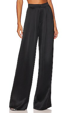 NONchalant Label Paris Wide Leg Pant in Black from Revolve.com | Revolve Clothing (Global)