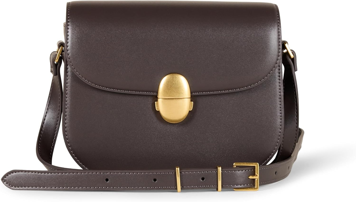 Amazon Essentials Women's Crossbody Flap Bag with Adjustable Strap and Internal Pocket | Amazon (US)