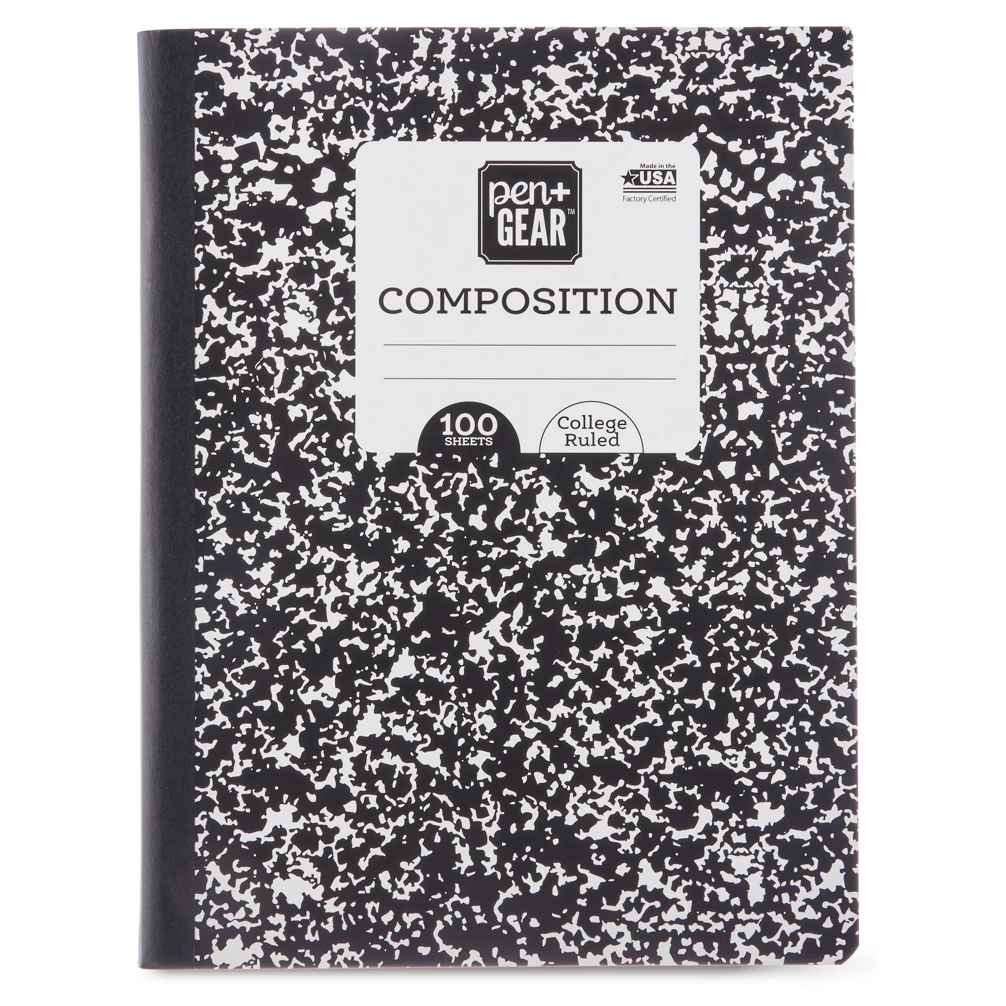 Pen + Gear Composition Book, College Ruled, 100 Pages | Walmart (US)
