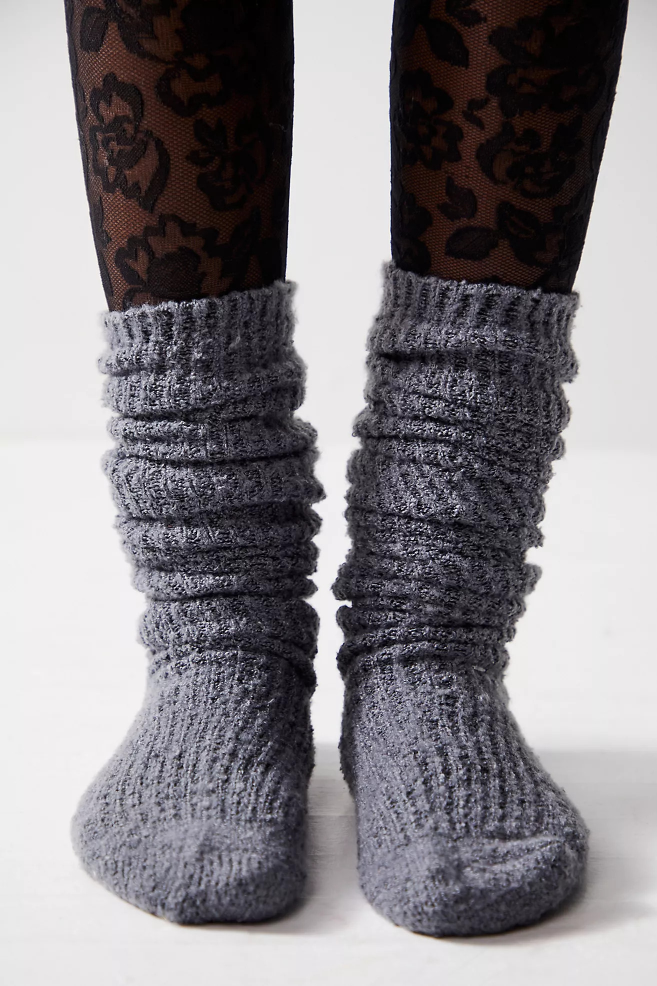 Cozy Over The Knee Flannel Socks | Free People (Global - UK&FR Excluded)