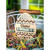 Easter Egg Money Holder, Personalized Basket Tag, Custom Stuffer, Decor, Gift For Teen, Boy & Girl | Etsy (US)