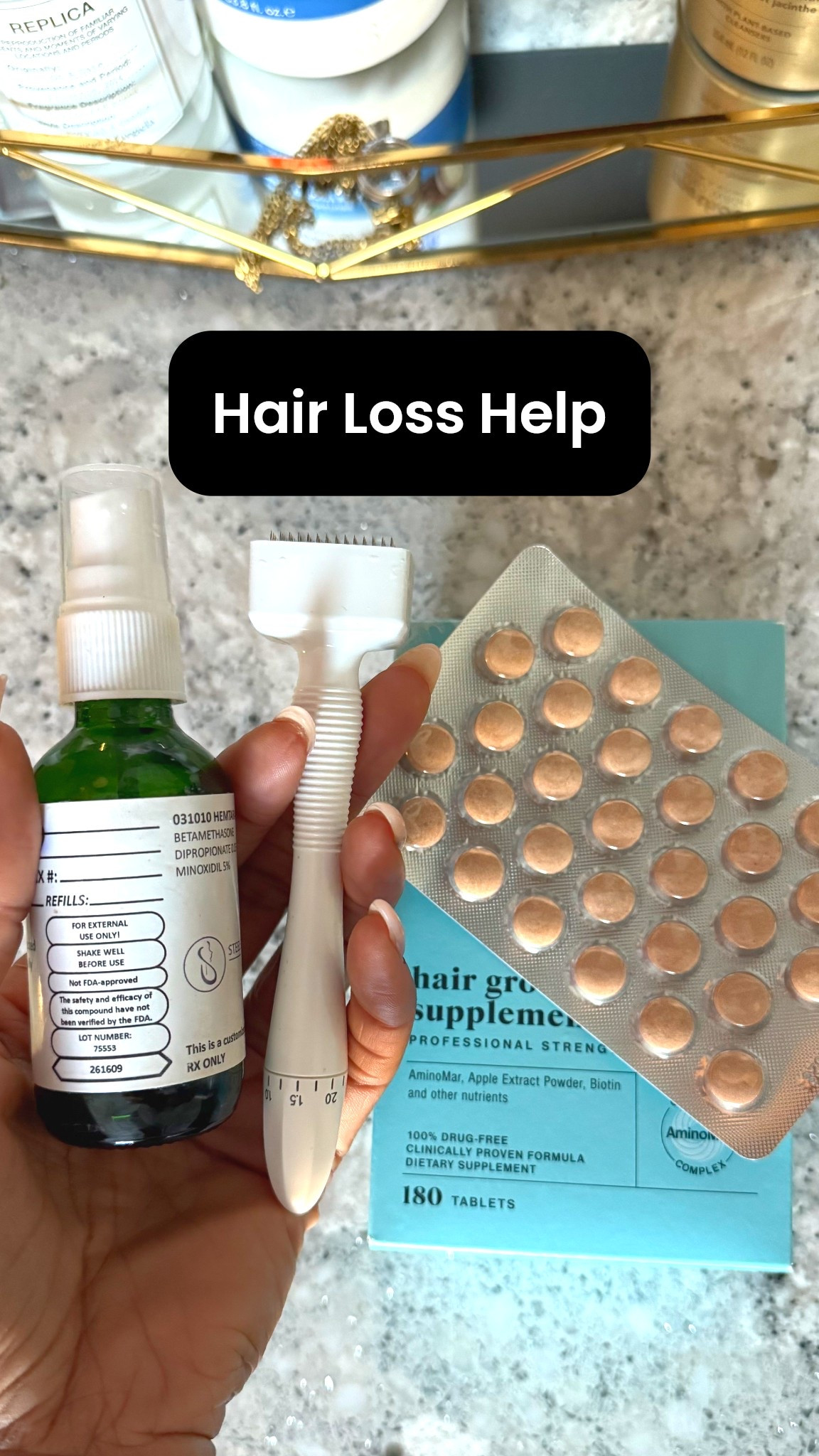If your hair has been thinning, shedding, or just not growing like it used to… this is what I’m actually using and seeing results with.

I started with a dermatologist-only plan, but I found the same key ingredients over the counter—so you don’t have to guess or overspend.

• Derma stamping for scalp stimulation
• Hair growth supplements (same ingredients, same dose as my prescription)
• Scalp treatments that actually support growth, not just make your hair feel good

Consistency is what matters here. None of this is overnight, but it does work when you stick with it.

Linking the exact ones I use + the closest OTC match to my prescription in my LTK.

#hairgrowthtips #hairthinninghelp #haircareessentials #scalpcare #ltkbeauty


#LTKmorningroutine #LTKselfcare #LTKmomlife
