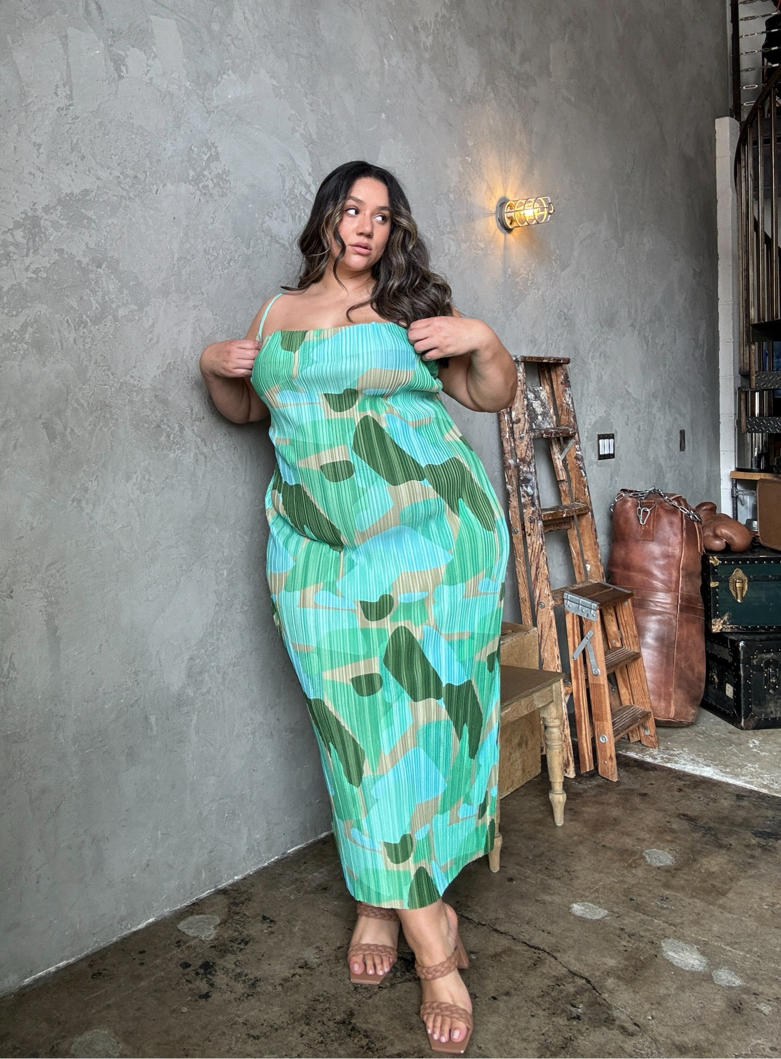 I love the colors of this dress. Sizing is very generous so I’d say size down. It’s 50% off right now!
Wedding guest dress 
Spring dress 

#LTKplussize #LTKwedding #LTKsalealert