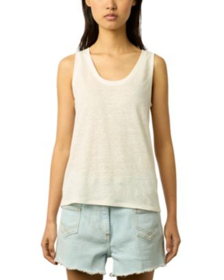 Gerard Darel Margot Linen Tank Top Back to results -  Women - Bloomingdale's | Bloomingdale's (US)