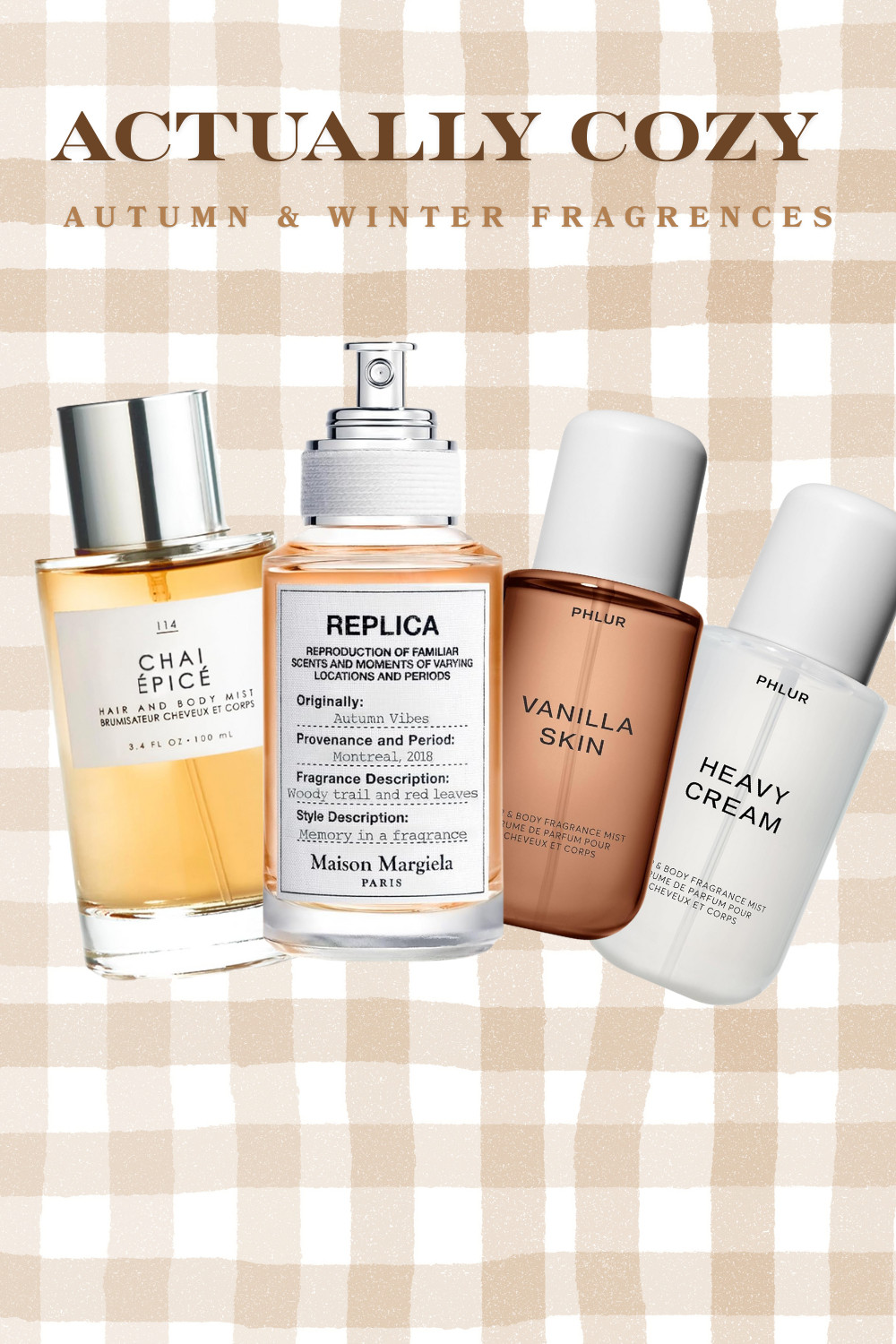 actually cozy smells for autumn and winter seasons! 💅🤎 

 #LTKGiftGuide #LTKselfcare #LTKBeauty