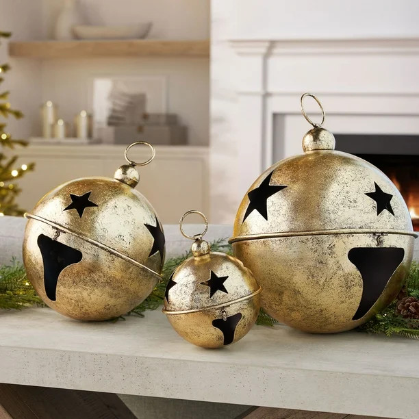 Member's Mark Jingle Bell Décor, Set of 3 | Sam's Club