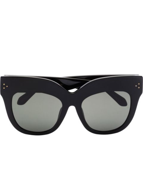 Linda Farrow Dunaway cat-eye Frame Sunglasses - Farfetch | Farfetch Global