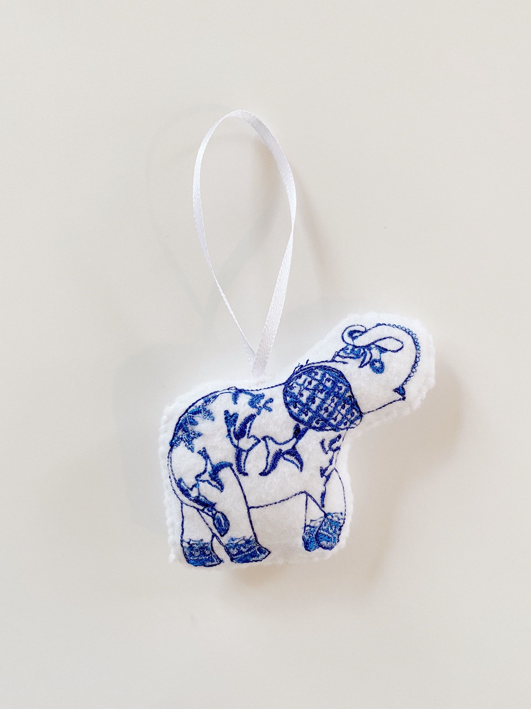 Bauble Chinoiserie Elephant Ornament | All The Finery